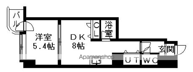 ウイング円山北町の間取り写真