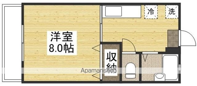 コスモス・インハイツ Cの間取り写真