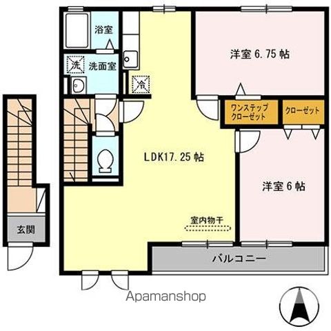 オーク ハイツ A棟の間取り写真