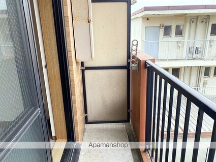 クリエイティブ１２[1K/21.82m2]のバルコニー