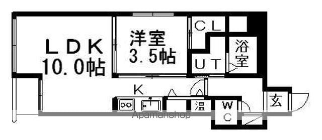 シャルム大通東の間取り写真
