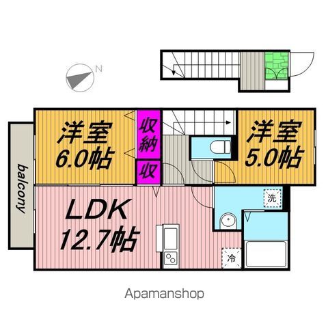 Ｓ・Ｖ・Ｐ・ナイン 103 ｜ 千葉県松戸市新松戸６丁目349（賃貸アパート1LDK・1階・45.00㎡） その24