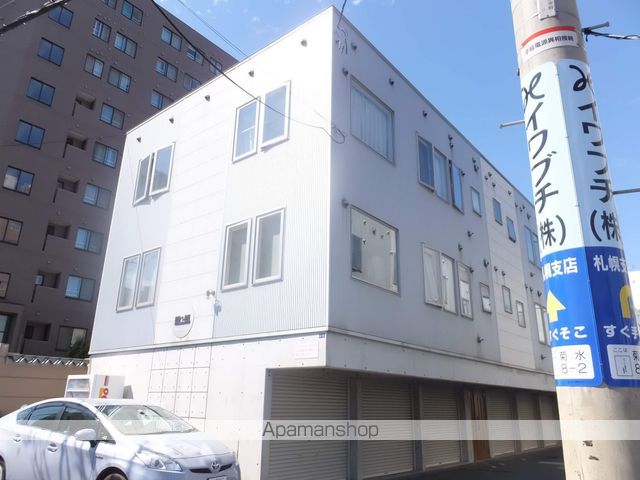 フラップフラットの外観写真