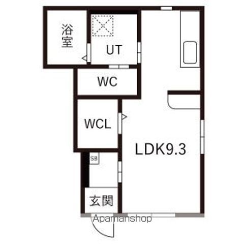 オリエンスＢの間取り