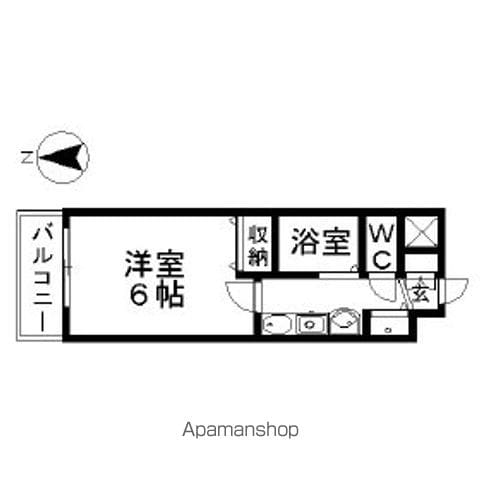プレサンス名古屋城前の間取り写真