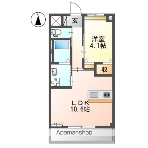 グランドパレスⅡの間取り