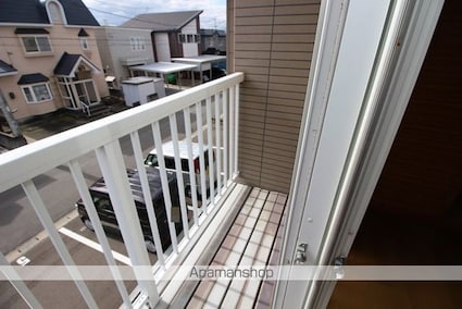 フラッツパル[2LDK/51.37m2]のバルコニー