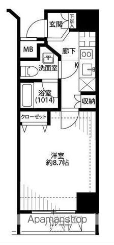 プレール・ドゥーク日本橋の間取り写真