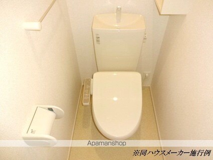 ミルエム[1K/27.65m2]のトイレ