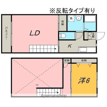 ＫＭコーポⅡ[1LDK/53.68m2]の間取図