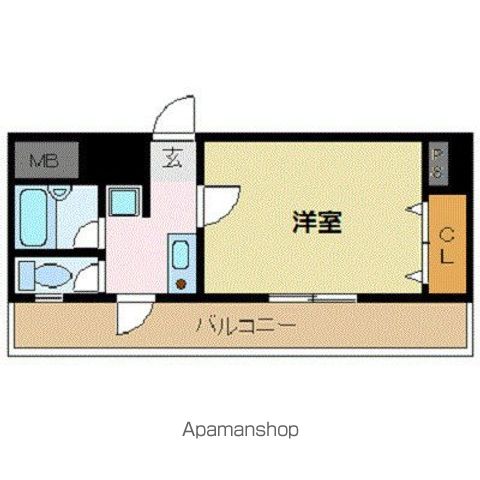 ピュアドームリブレ薬院の間取り写真