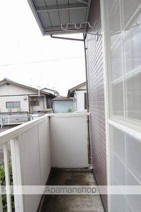 ララ・メゾン　Ａ[2DK/47.93m2]のバルコニー