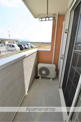 レジデンスさくらⅡ[2DK/42.98m2]のバルコニー