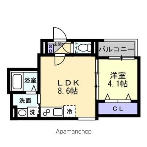 グランシェード川入の間取り写真