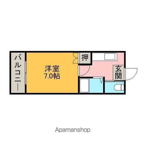 レジデンス香住ヶ丘の間取り写真