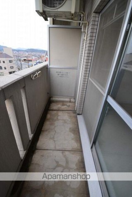 中央ロイヤルマンション[1K/24.45m2]のバルコニー