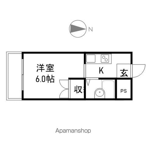CASA大元の間取り写真