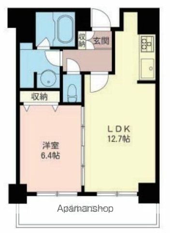LASANTE錦糸町の間取り写真