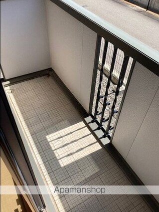 ブライテン　クレスト　ＩＩ[1LDK/41.26m2]のバルコニー