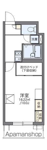 レオパレスパルコートFの間取り写真