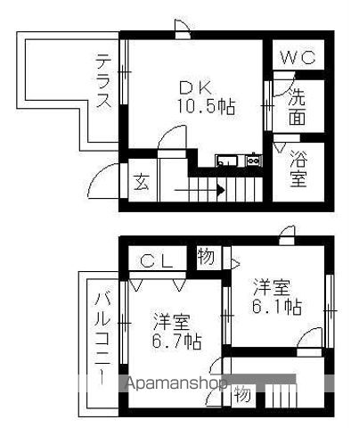 間取り：223039737492