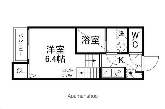 フラームシンフォニーの間取り写真