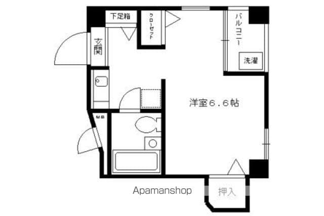 モリタマンションの間取り写真