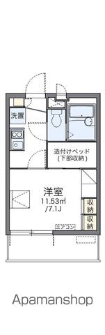 レオパレスHOPE京坪の間取り写真
