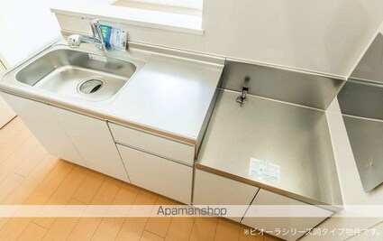 クリアネス・ボア　Ｂ[2LDK/57.21m2]のキッチン