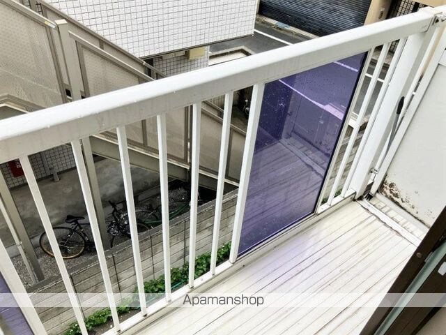 ラベンダー[1K/17.39m2]のバルコニー