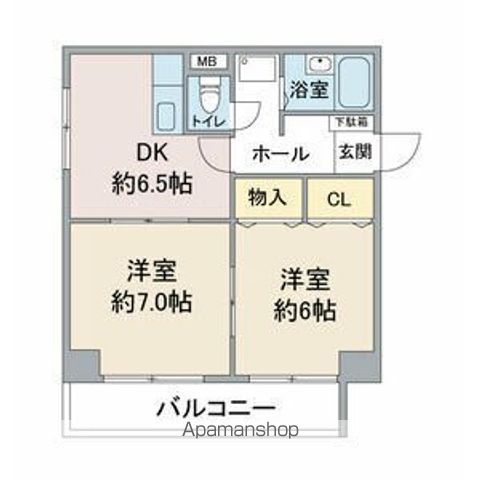 ライフステージ徳川の間取り写真