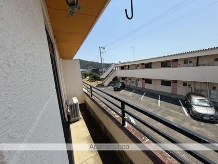 鍛冶内ハイツ[3K/46.28m2]のバルコニー