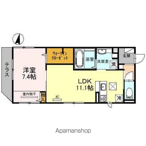 CHEZ NOIX 長興寺の間取り写真