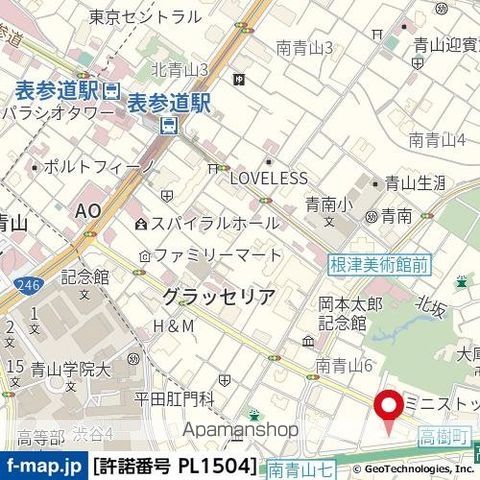 ヴィラージュ南青山の周辺写真