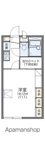 レオパレス甘木川の間取り写真