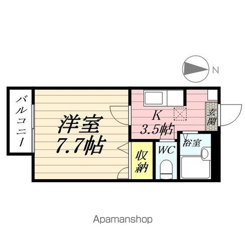 グランドール虹の間取り写真