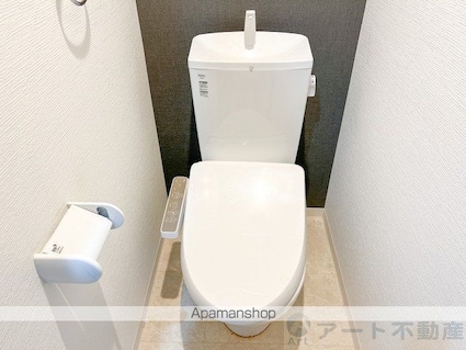 アルト萱町　西棟[1R/25.4m2]のトイレ