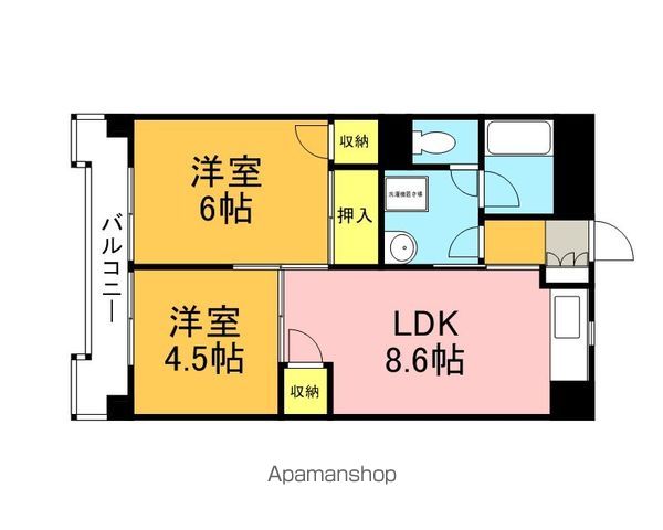 駅北ビルの間取り写真
