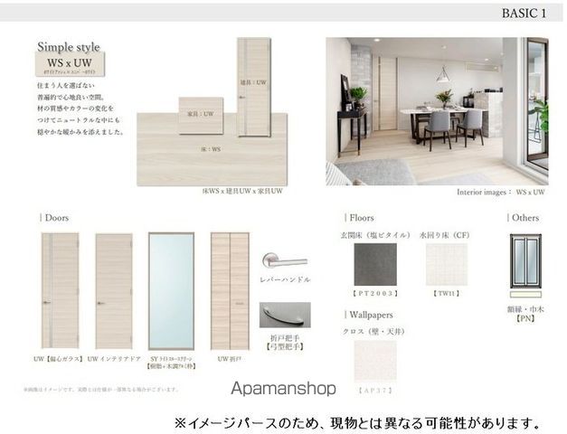 アーバン デライト桜川の内装写真