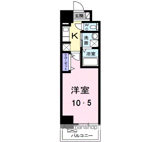 スアヴィス千葉の間取り