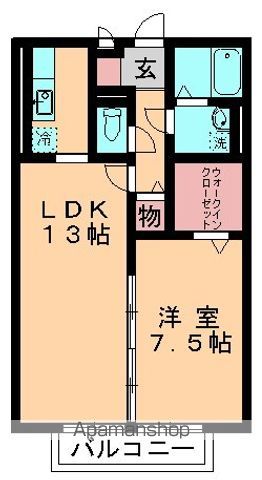 グリーンコート貝塚3号館の間取り写真