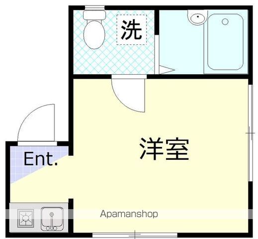 シャンテお花茶屋の間取り