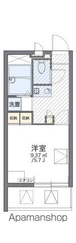 レオパレスオーパスの間取り写真