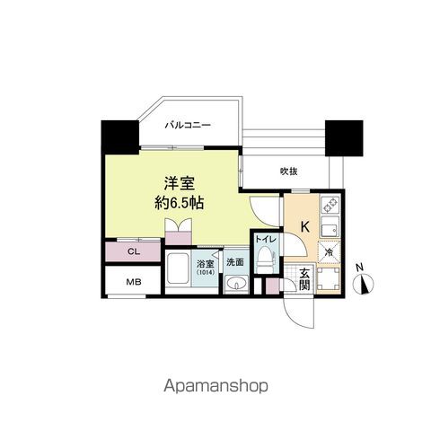 【セレニテ難波グランデシュッドの間取り】