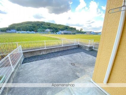 リバーヒルＢ[2LDK/55.42m2]のバルコニー