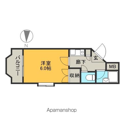 ジュネパレス津田沼第１５の間取り