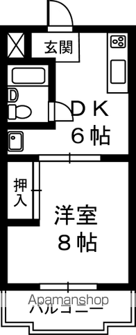 マンションルビナスの間取り写真