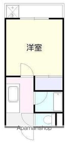 柳丸コーポ北棟の間取り写真