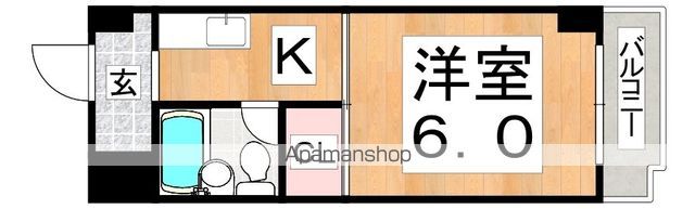 コーポあびこの間取り写真