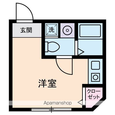 アムス早稲田（旧ＬＡＢＬＡＮＣＨＥＵＲ早稲田）の間取り